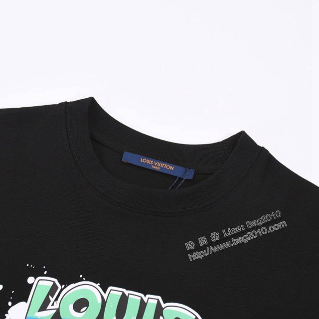 Louisvuitton路易威登Lv專門店2023SS新款印花T恤 男女同款 tzy2624